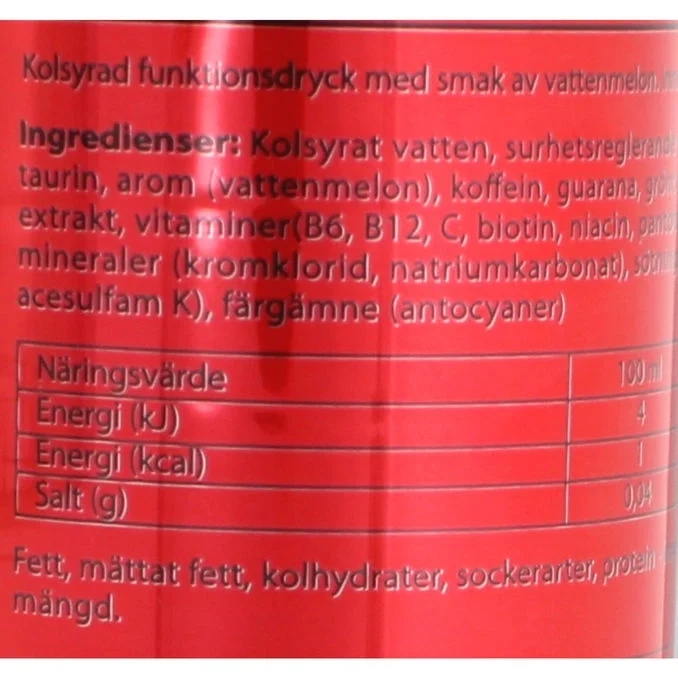 Energidryck Vattenmelon 24-pack