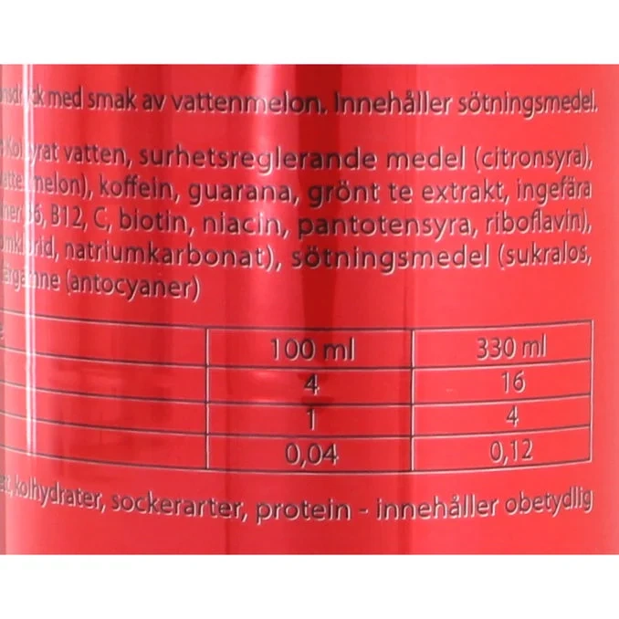 Energidryck Vattenmelon 24-pack
