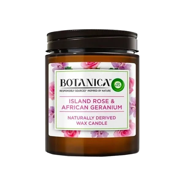 Botanica Duftlys - Island Rose & African Geranium