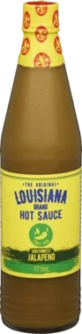 Hot Sauce Jalapeno 177ml Louisiana Brand