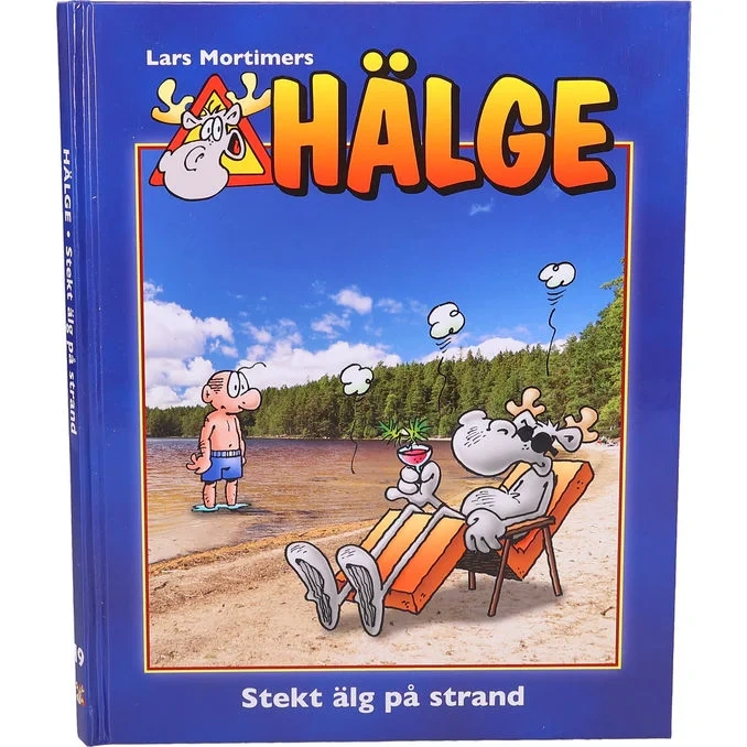 Hälge Stekt Älg På Strand