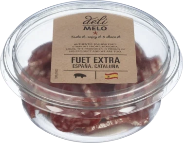 Deli Melo Fuet Skivet 100g