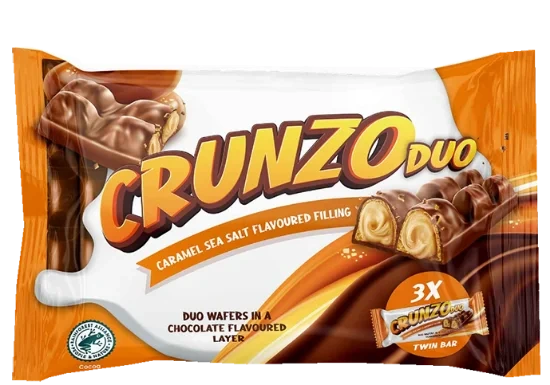 Crunzo Duo Caramel 135g