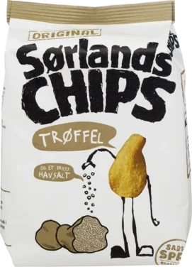 Sørlandschips Original Trøffel & Havsalt 140g