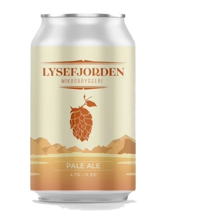 Pale Ale 0,33l boks Lysefjorden