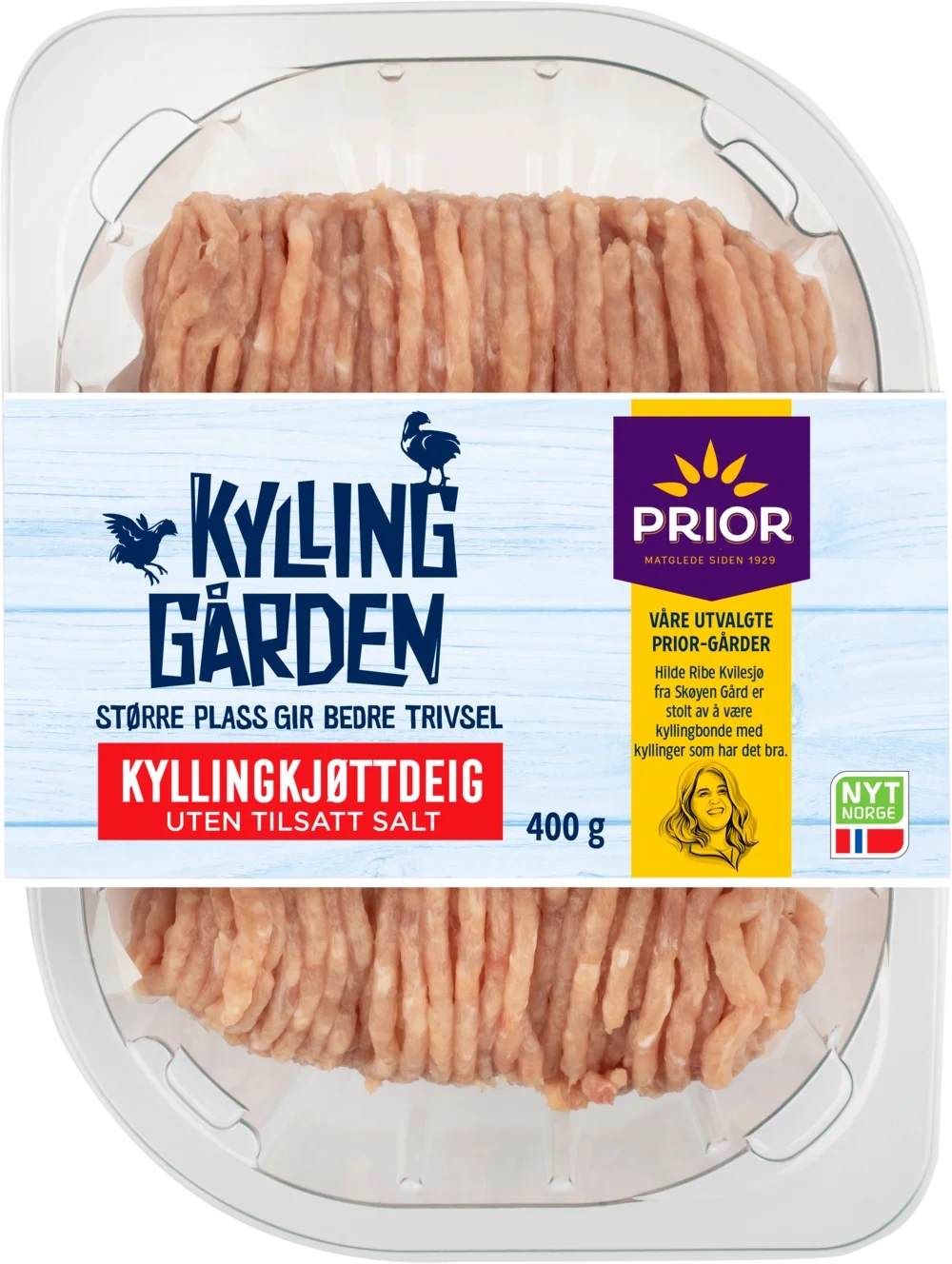KyllingGården Kjøttdeig av kylling 400g
