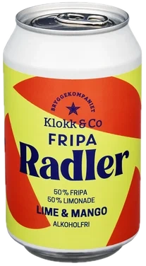 Klokk & Co Fripa Radler Lime & Mango 0,33l