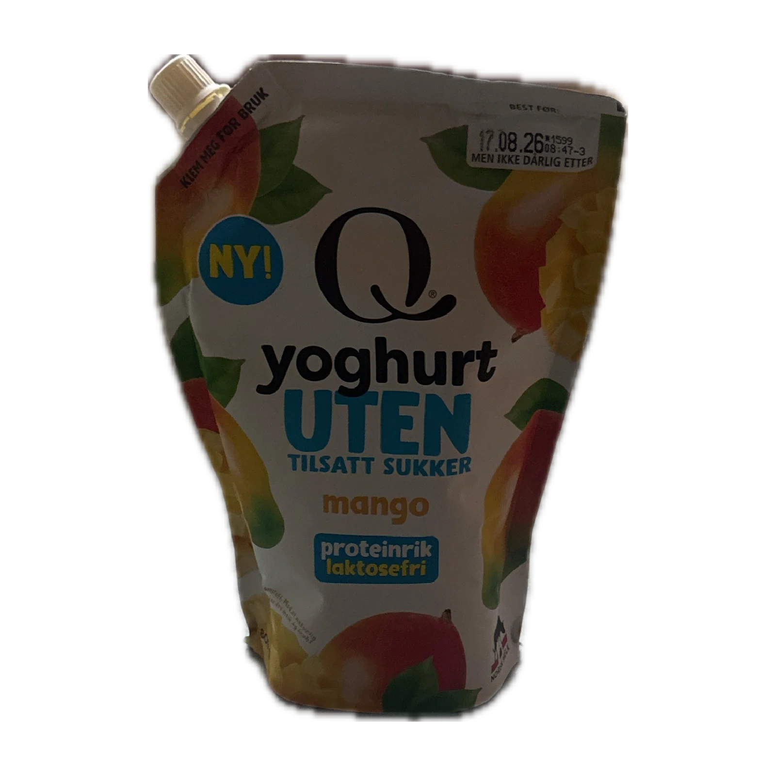 Yoghurt Mango u/Sukker 800g Q