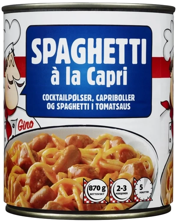 Spaghetti A La Capri 850g