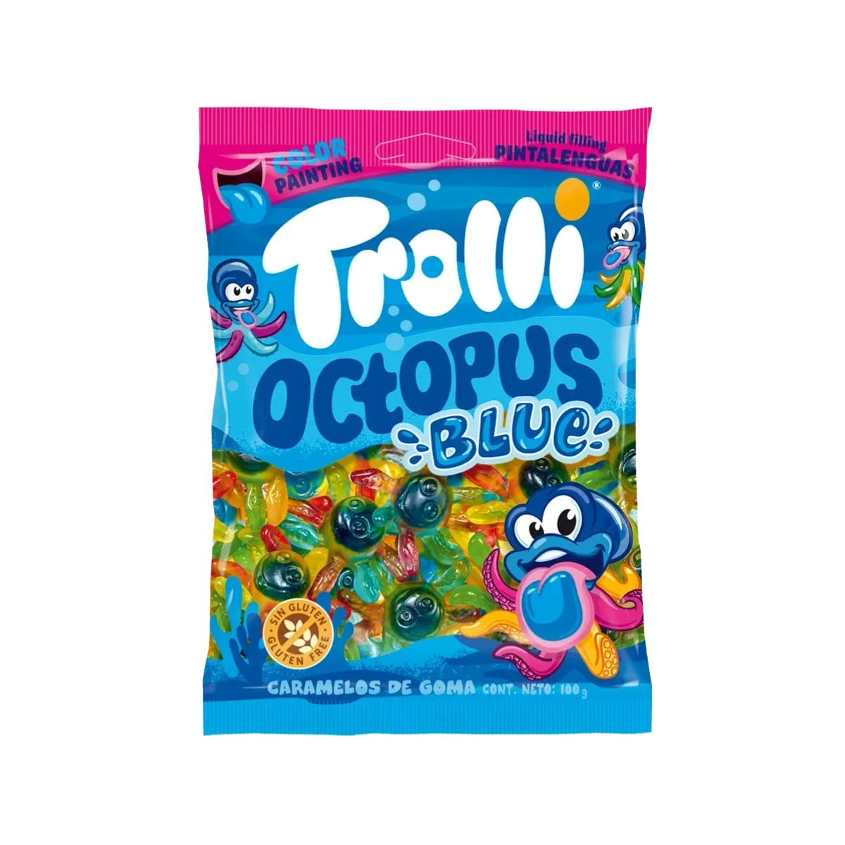 Trolli Octopus Blue 100 g