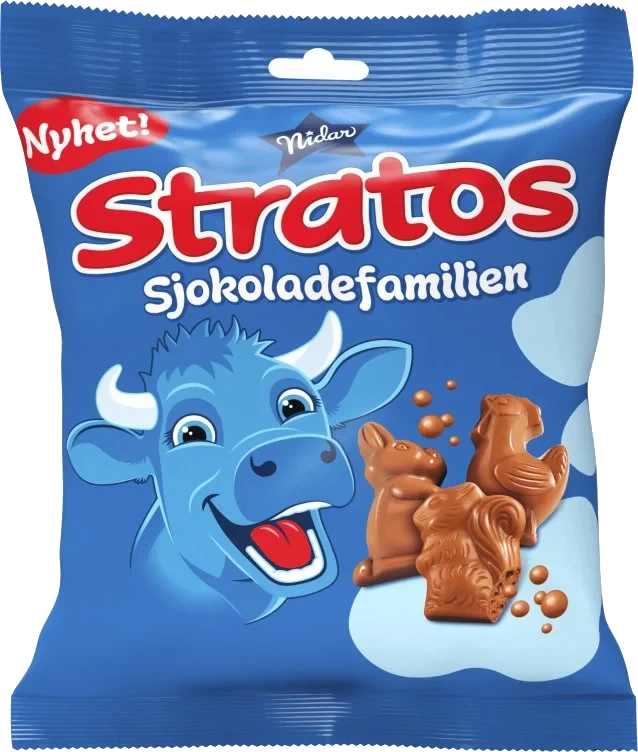 Sjokoladepose 140g Stratos