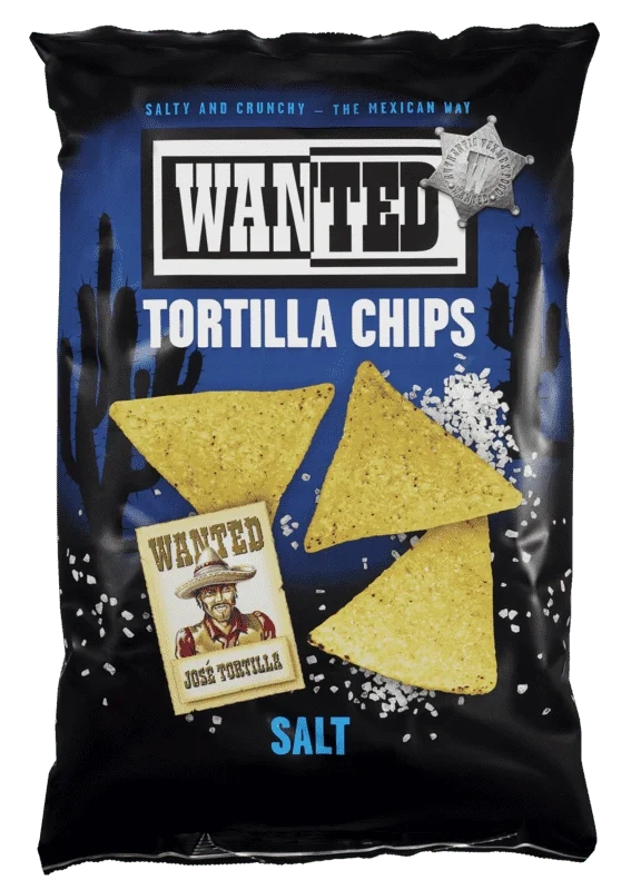 Tortilla Chips Salt 450g Wanted