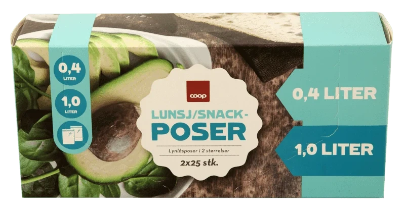 Coop Lunsj & Snackpose 2 str 50stk