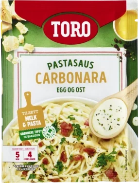 Carbonara Pastasaus 29g Toro