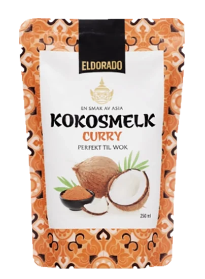 Eldorado Kokosmelk Curry 250ml
