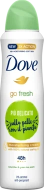 Dove Spray Cucumber Deo Antiperspirant Go Fresh 150ml