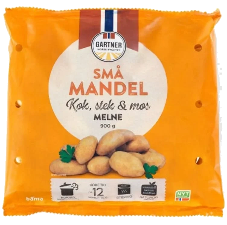 Potet Små 900g Mandel