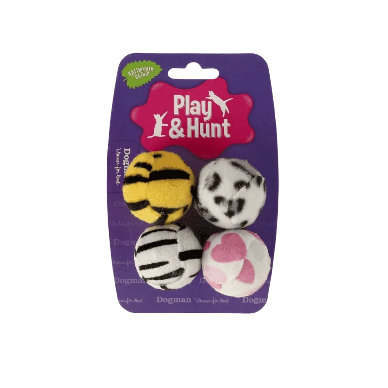 Plysjkledd Plastball 4pk
