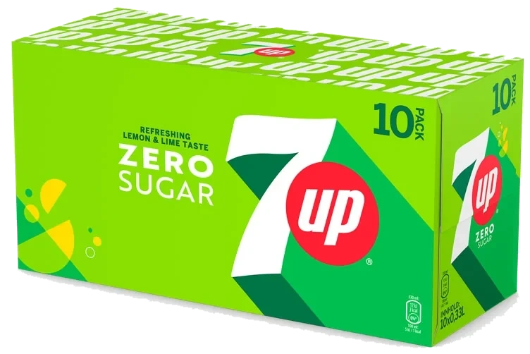 7up Free 0,33lx10 boks