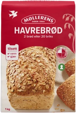 Havrebrød, 1kg