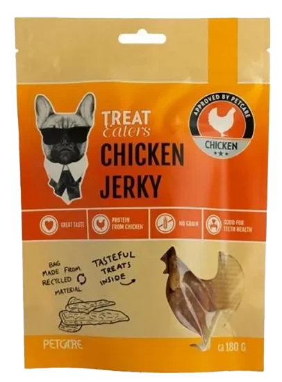 Treat Eaters Chicken Jerky 180g