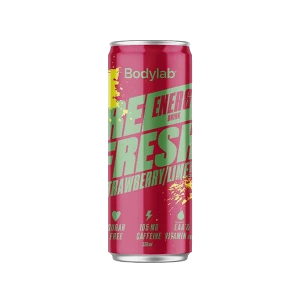 Refresh Energy Drink - Strawberry/Lime (Inkl.pant)