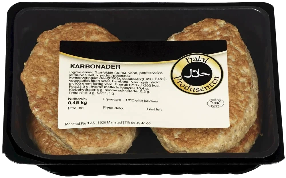 Karbonader halal