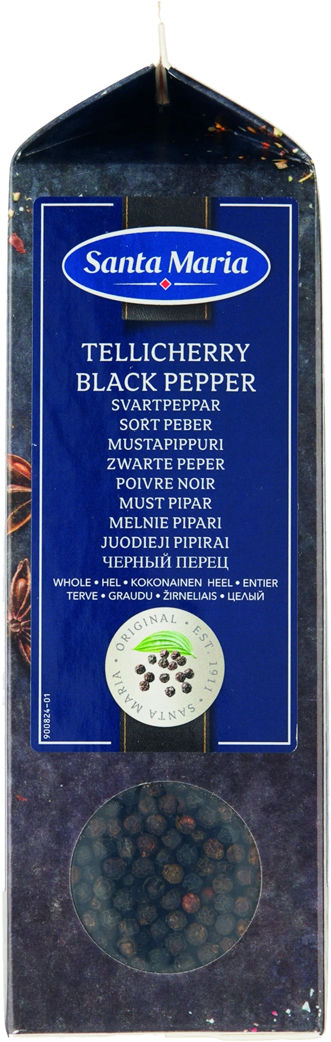 Svartpeppar Tellicherry Hel