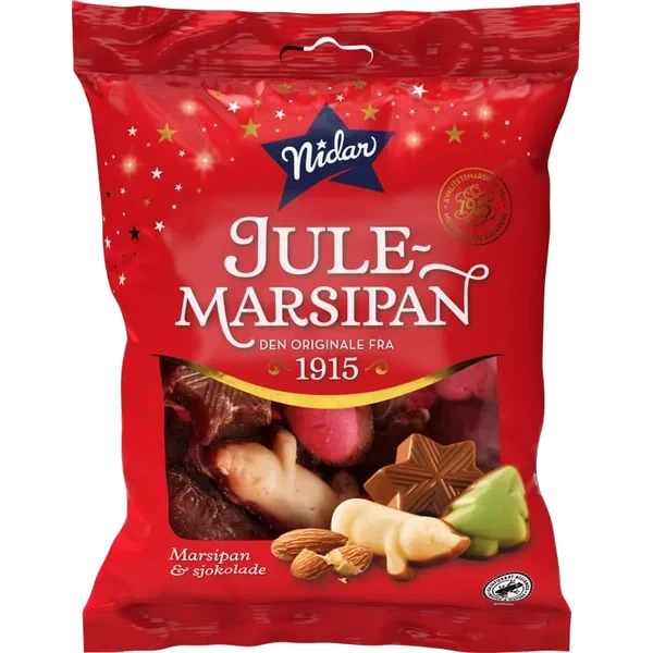 Julemarsipan Marsipan&sjoko 193g Nidar