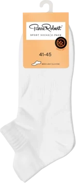 Sport Ankle Socks X2 White 41-45