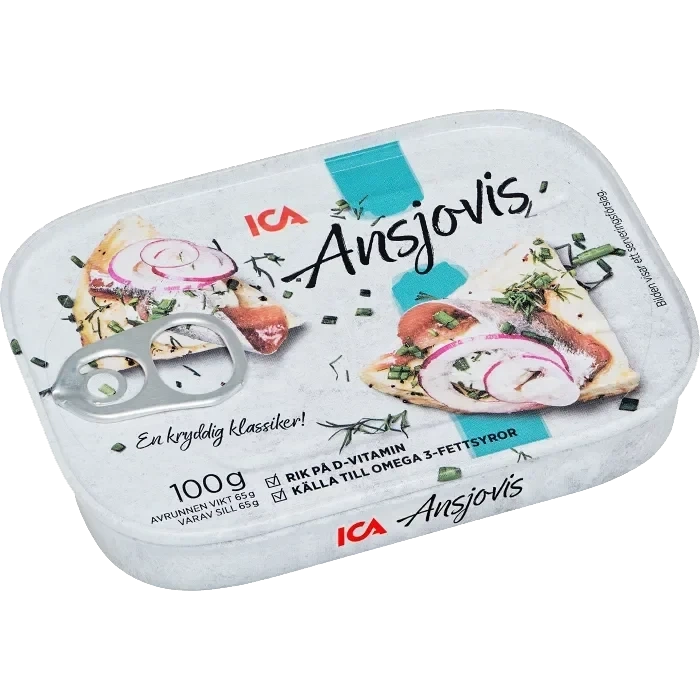 Ansjovis 100g ICA