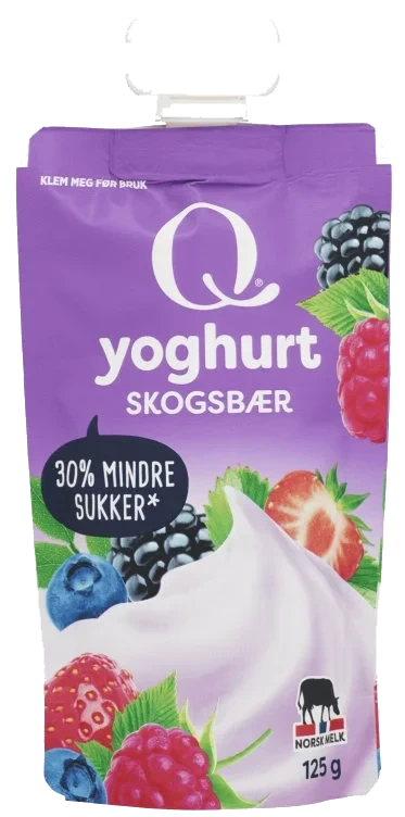 Yoghurt Skogsbær 125g Q