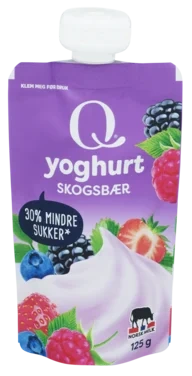 Yoghurt Skogsbær 125g Q