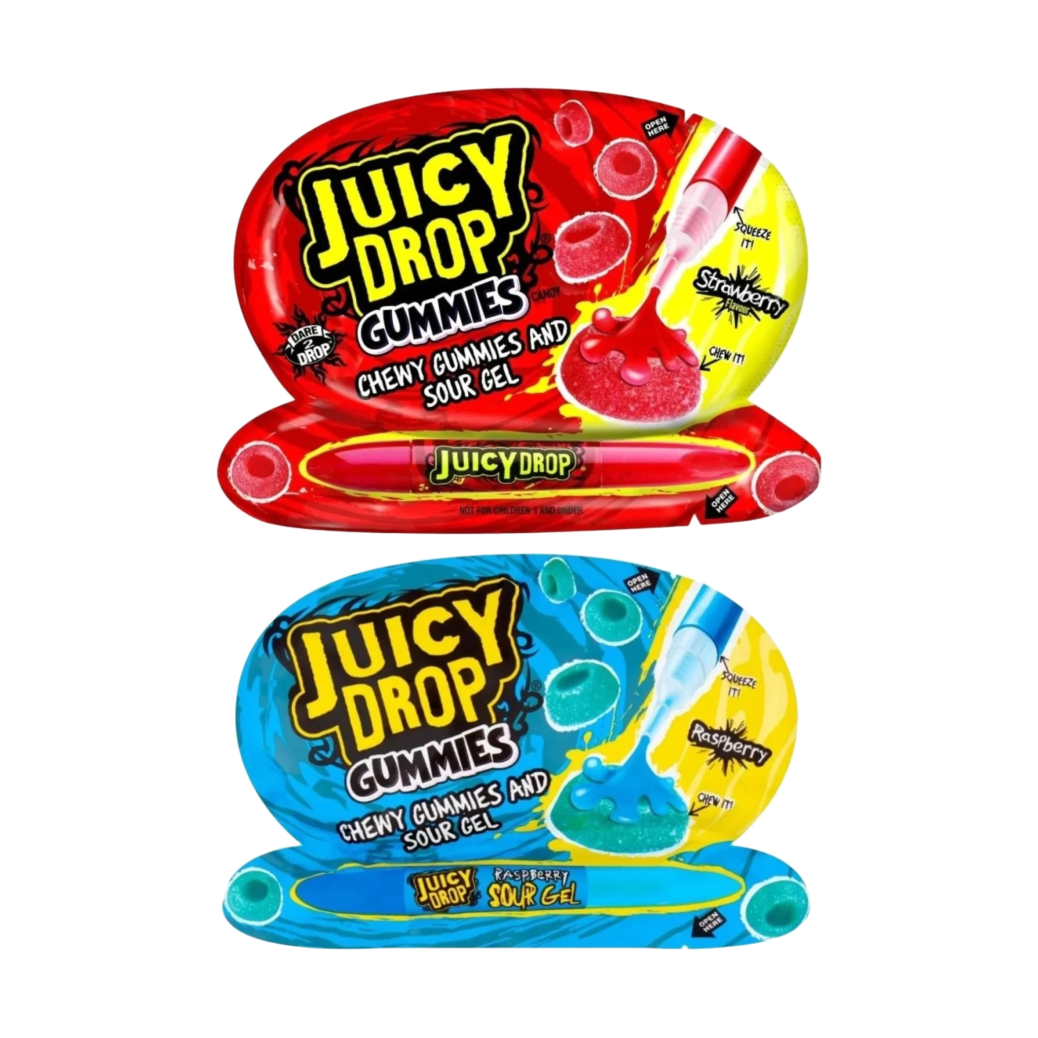 Bazooka Juicy Drop Gummies