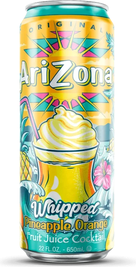 Arizona Whipped Pineapple Orange 650ml