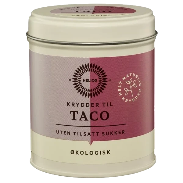 Tacokrydder Økologisk 70g Helios