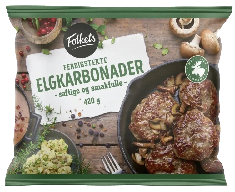 Elgkarbonader 420g Folkets