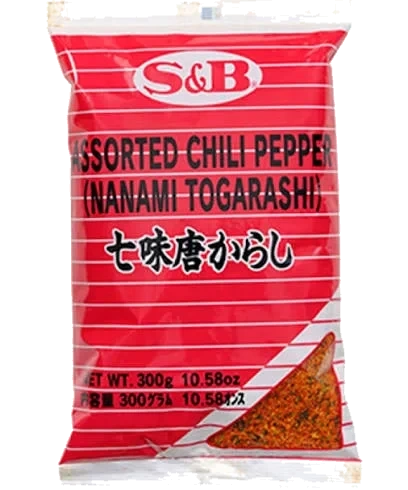 S&B Nanami Togarashi Chilikrydder 300g
