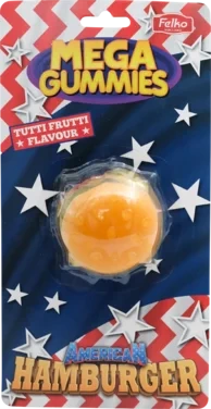 Mega Gummies American Hamburger 120g