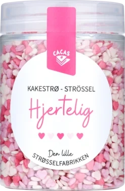 Kakestrø Hjertelig Minihjerter 75g Cacas