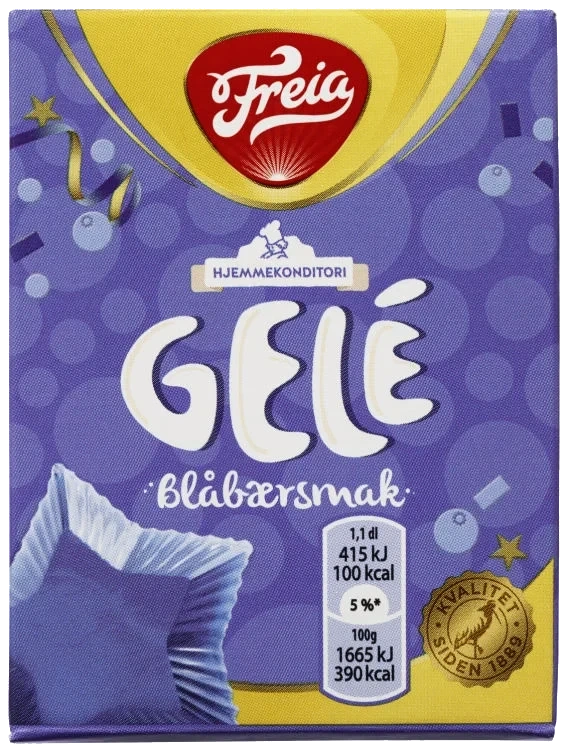 Gele Blåbær 125g Freia