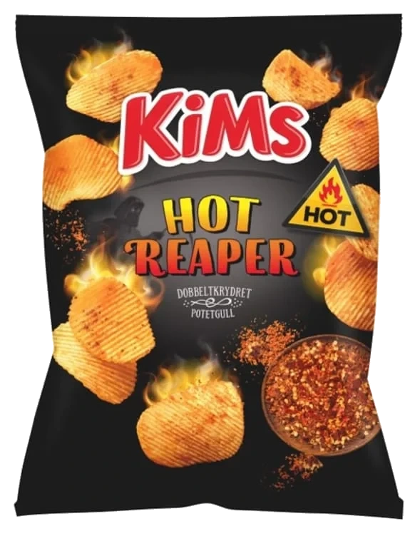 Kims Potetgull Hot Reaper 200g Kims