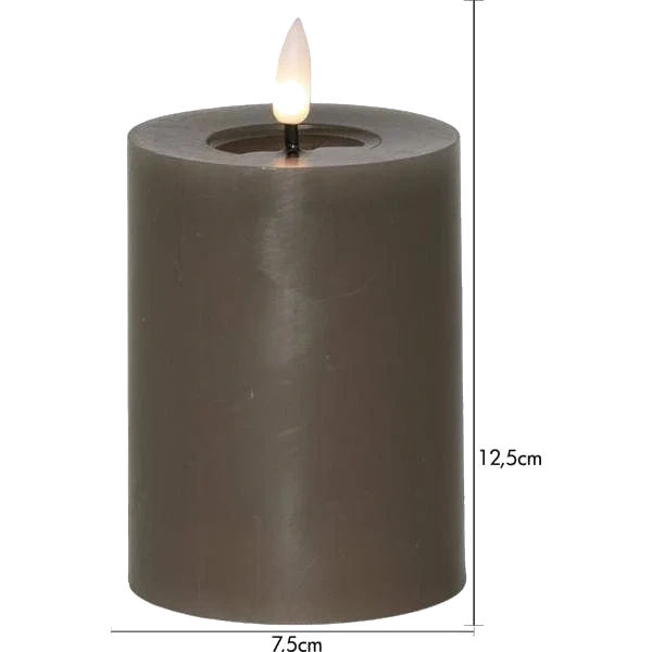 Blockljus LED Flamme Flow Mullvad 10x7,5cm