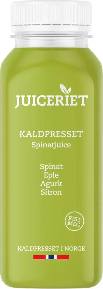 Kaldpresset Spinatjuice