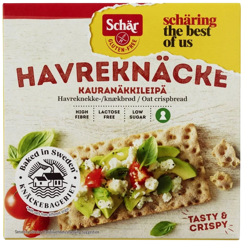 Glutenfri havreknekke