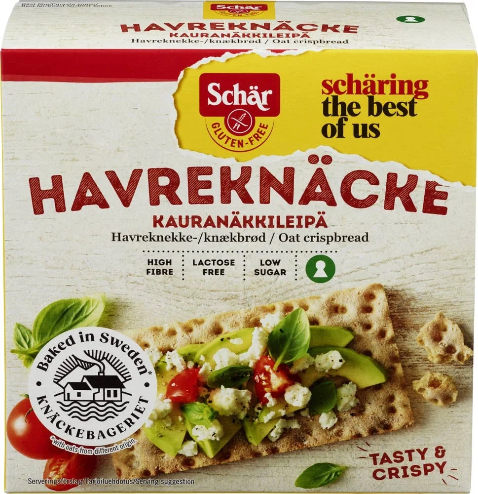 Glutenfri havreknekke