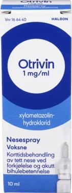 Otrivin Nesespray 1mg 10ml