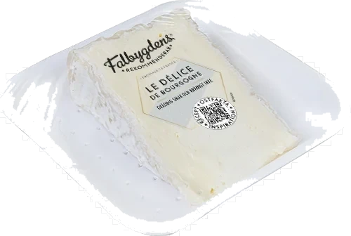 Délice de Bourgogne vitmögelost ca 140g