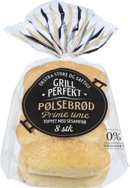 Coop Grill Prime Time Pølsebrød 400g