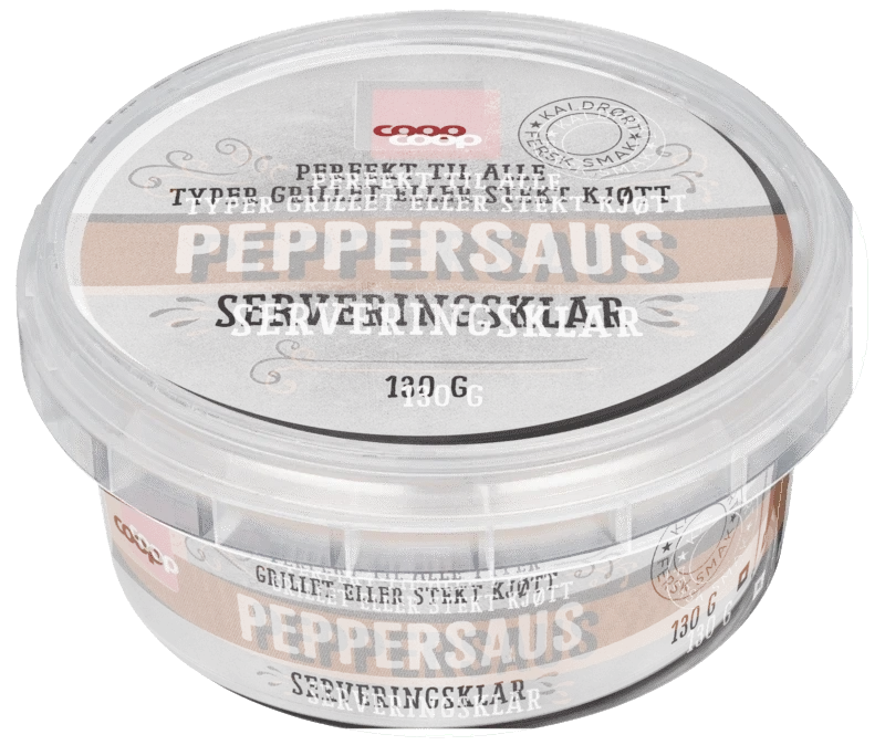 Coop Peppersaus 130g